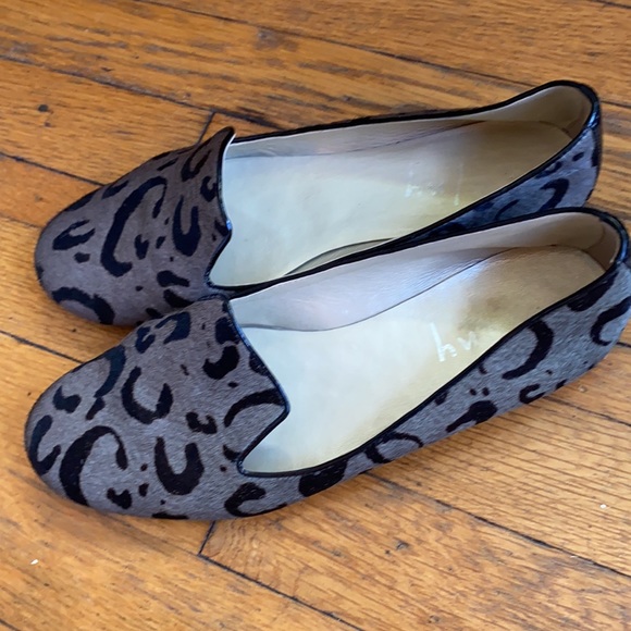 Brazilian Mohair Animal Print Loafer Flats - 8.5 - Picture 3 of 8
